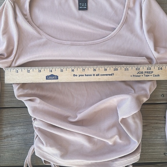 SHEIN women’s mauve stretch top size L - Picture 8 of 8